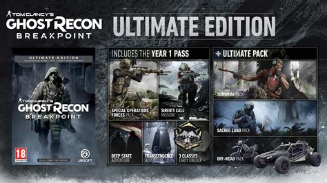 Ghost recon breakpoint - ultimate edition  Become a Ghost, an elite spec ops soldier, tasked with a special mission to Auroa